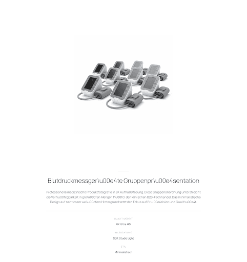 Blutdruckmessgerät Oberarm Digital — Praxisversion 2